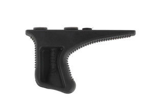 The Bravo Company Manufacturing BCM Gunfighter KAG KeyMod angled grip is made from black polymer